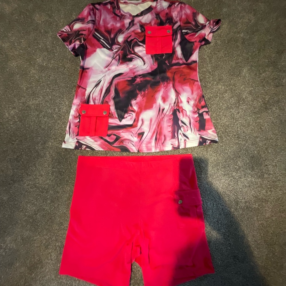 SHEIN Curve Two Piece Outfit: Size 2XL